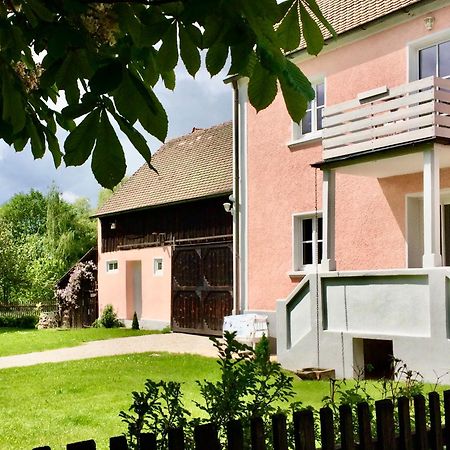 Landhaus Am Schloss Schnabelwaid Bagian luar foto
