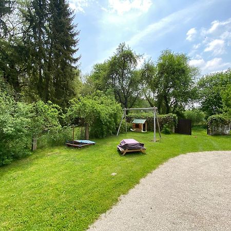 Landhaus Am Schloss Schnabelwaid Bagian luar foto