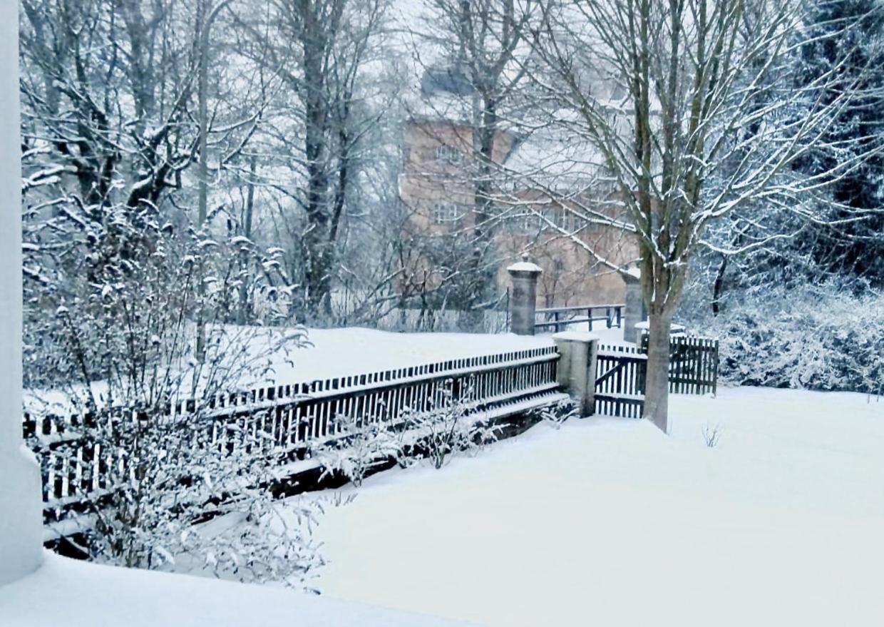 Landhaus Am Schloss Schnabelwaid Bagian luar foto